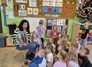 Spotkanie z panią bibliotekarką