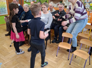 Seniorzy z wizytą w naszym przedszkolu