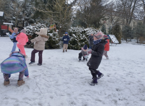 Zabawy na śniegu
