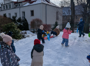 Zabawy na śniegu