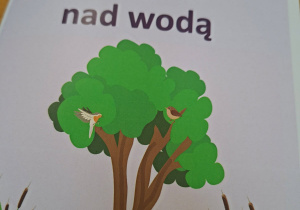 Zdjęcie przedstawia stronę tytułową opowiadania "Przygoda nad wodą".