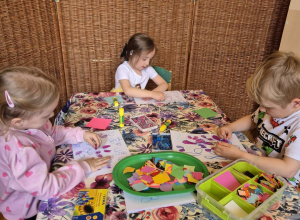 Zajęcia z edukacji przez ruch z elementami origami