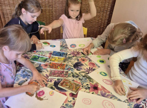 Zajęcia z edukacji przez ruch z elementami origami